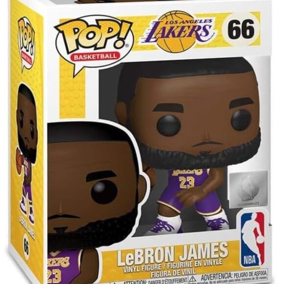 [New]Funko POP! NBA: Lakers - Lebron James,3.75 inches, Multicolor - Picture 2 of 6